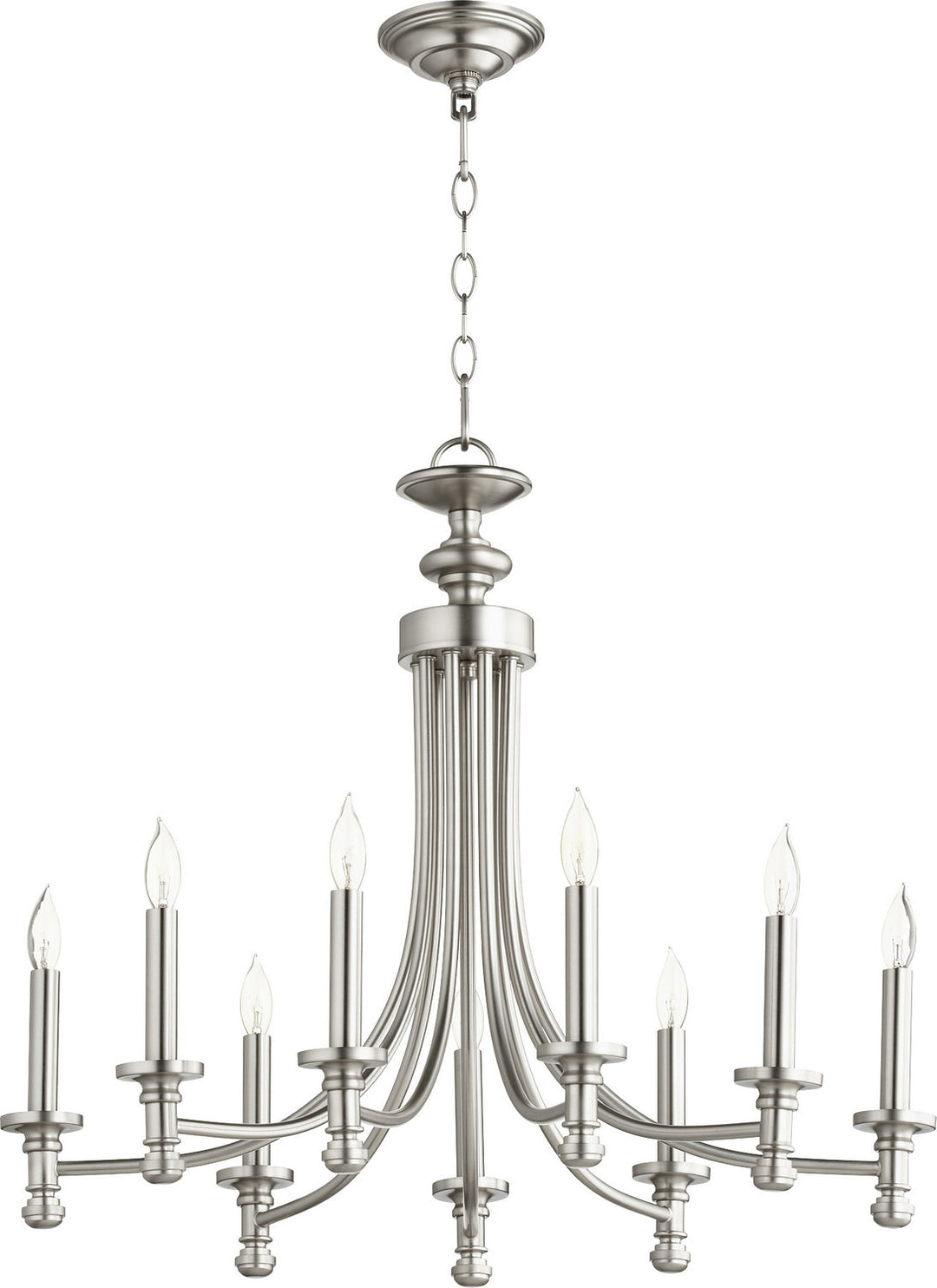 Quorum Nine Light Chandelier