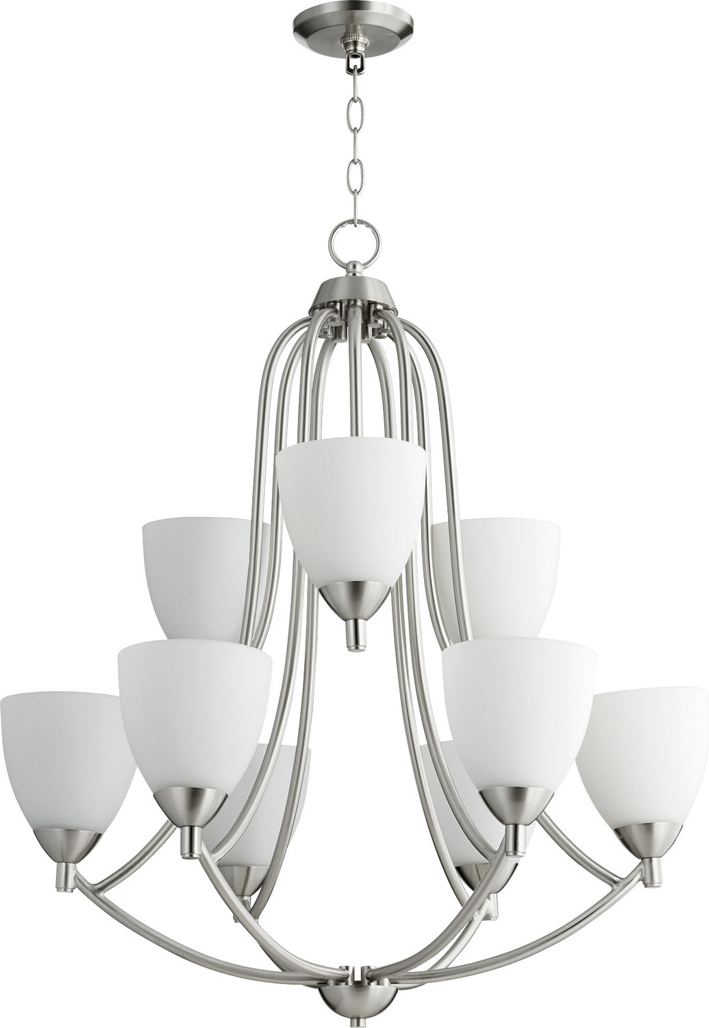 Quorum Nine Light Chandelier
