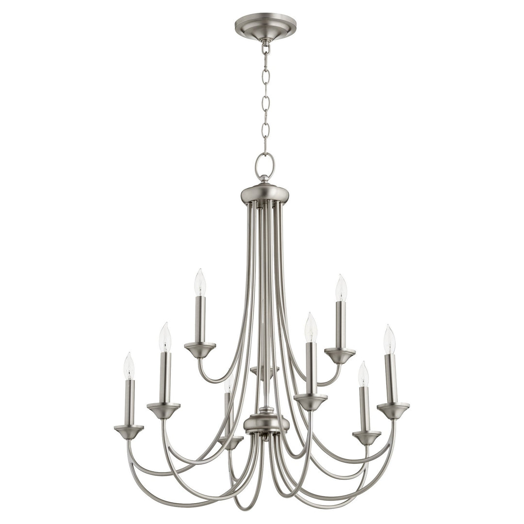 Quorum Nine Light Chandelier