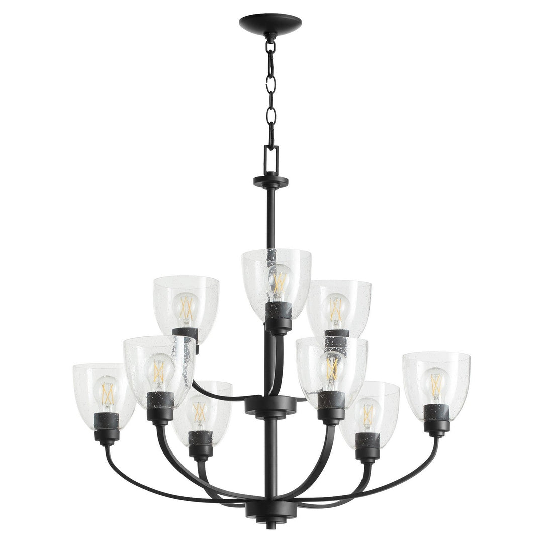 Quorum Nine Light Chandelier