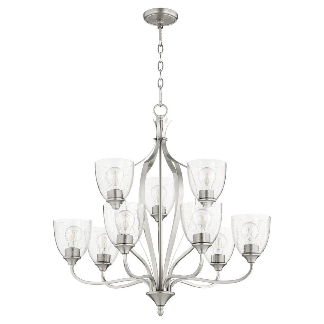 Quorum Nine Light Chandelier
