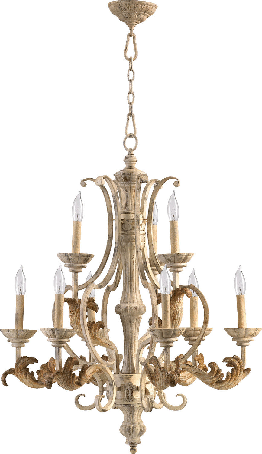 Quorum Nine Light Chandelier