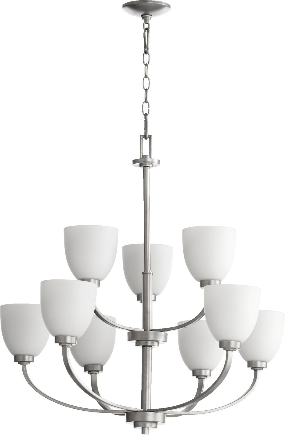 Quorum Nine Light Chandelier