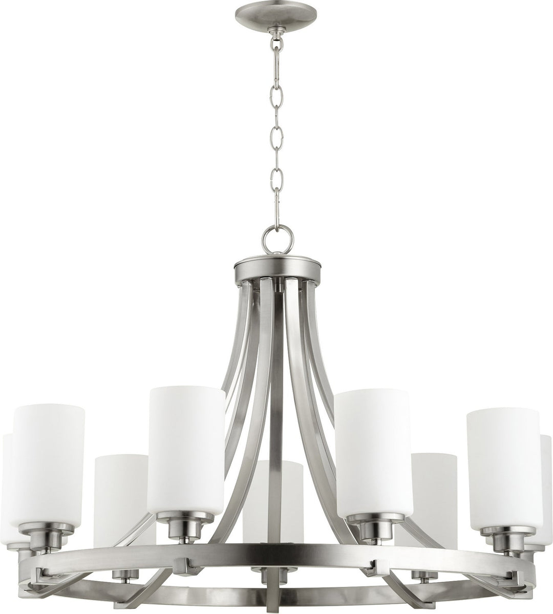 Quorum Nine Light Chandelier
