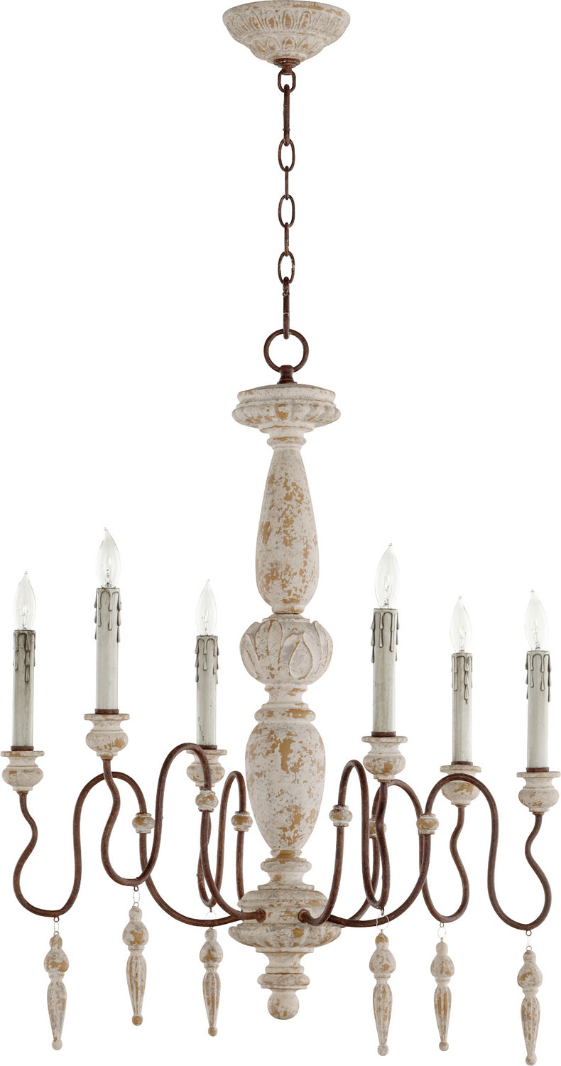 Quorum Six Light Chandelier