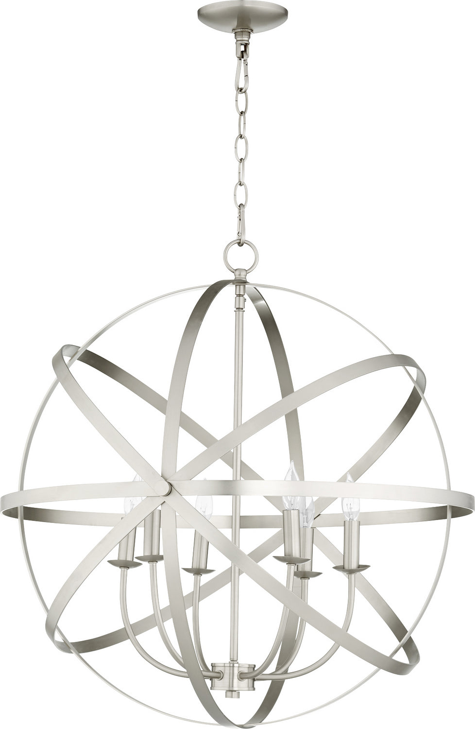 Quorum Six Light Chandelier