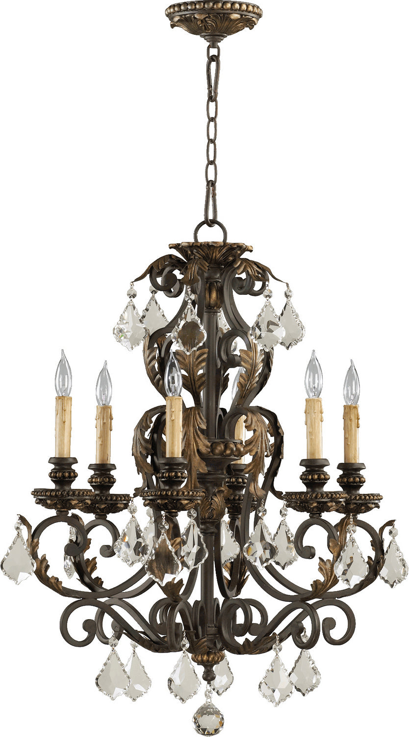 Quorum Six Light Chandelier