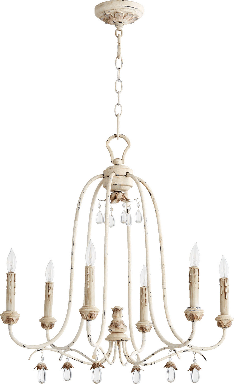 Quorum Six Light Chandelier