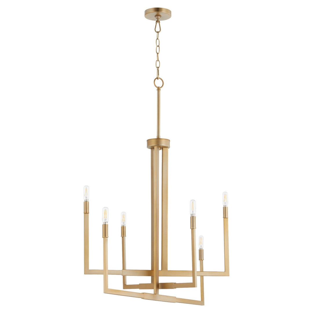 Quorum Six Light Chandelier
