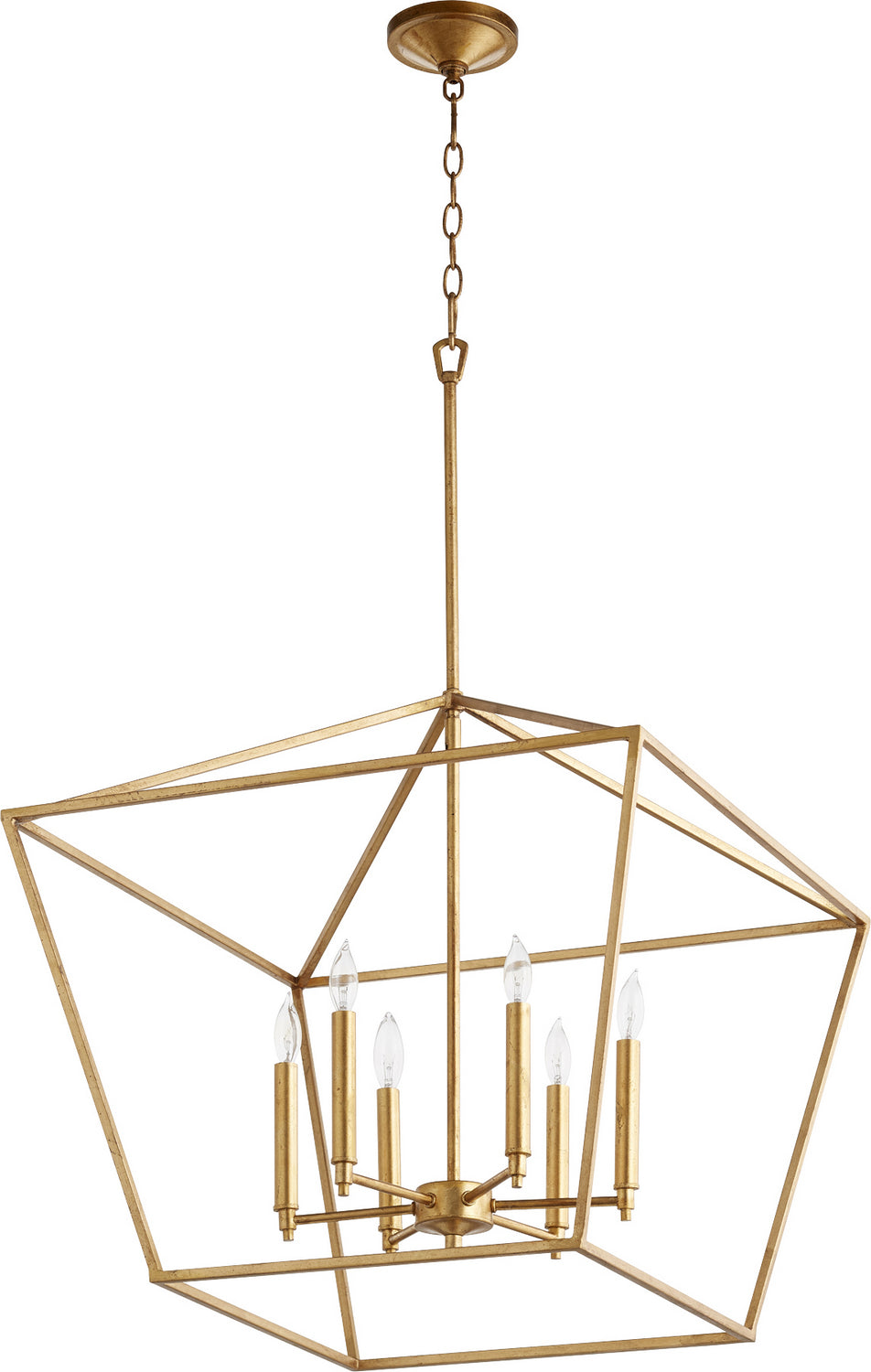 Quorum Six Light Chandelier