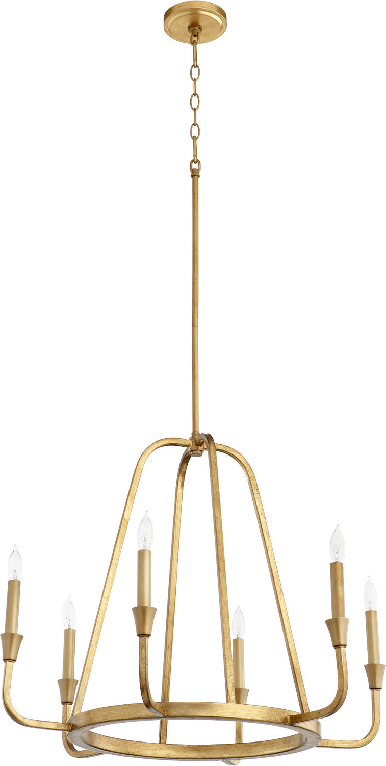 Quorum Six Light Chandelier