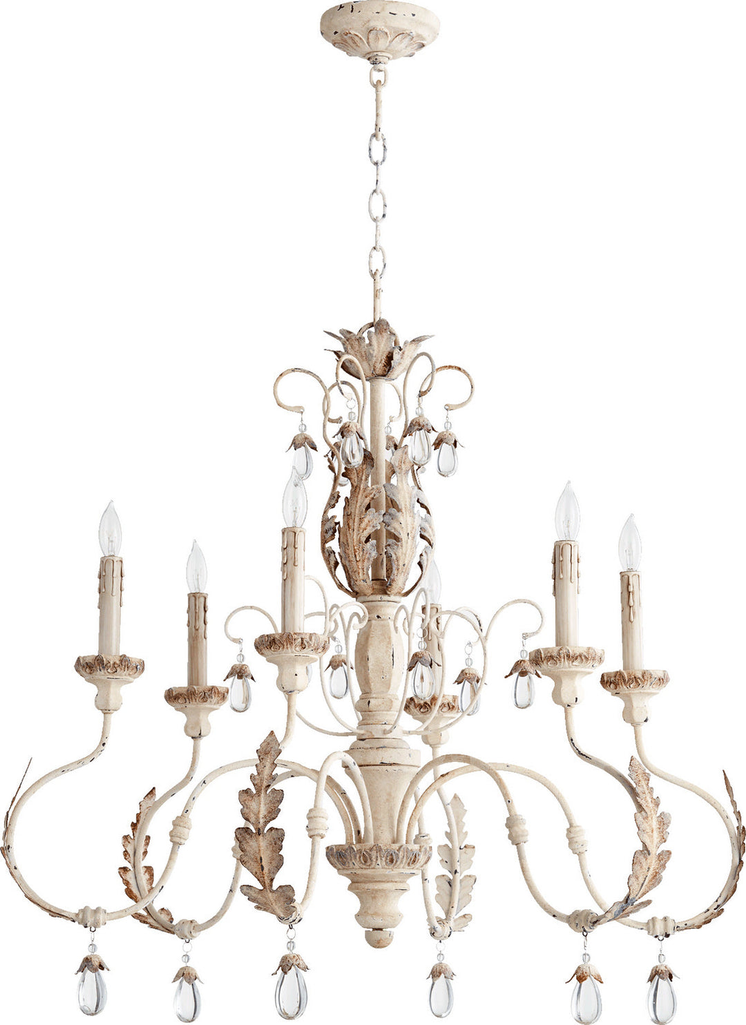 Quorum Six Light Chandelier