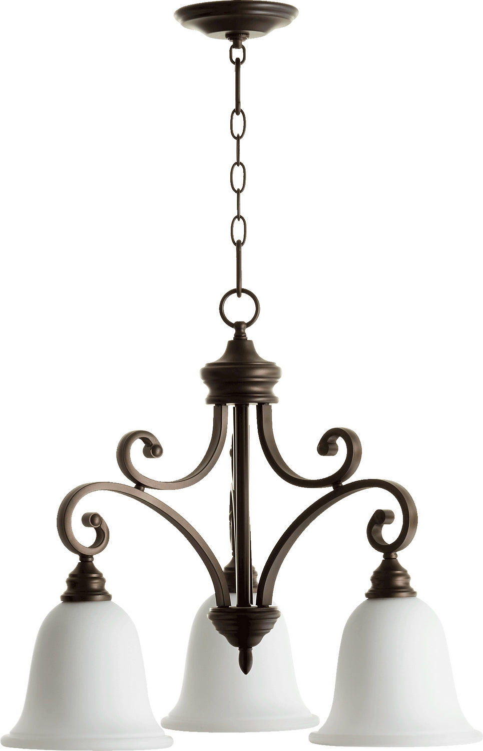 Quorum Three Light Chandelier