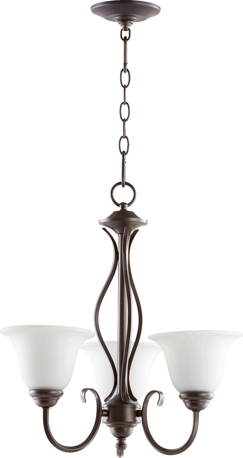 Quorum Three Light Chandelier