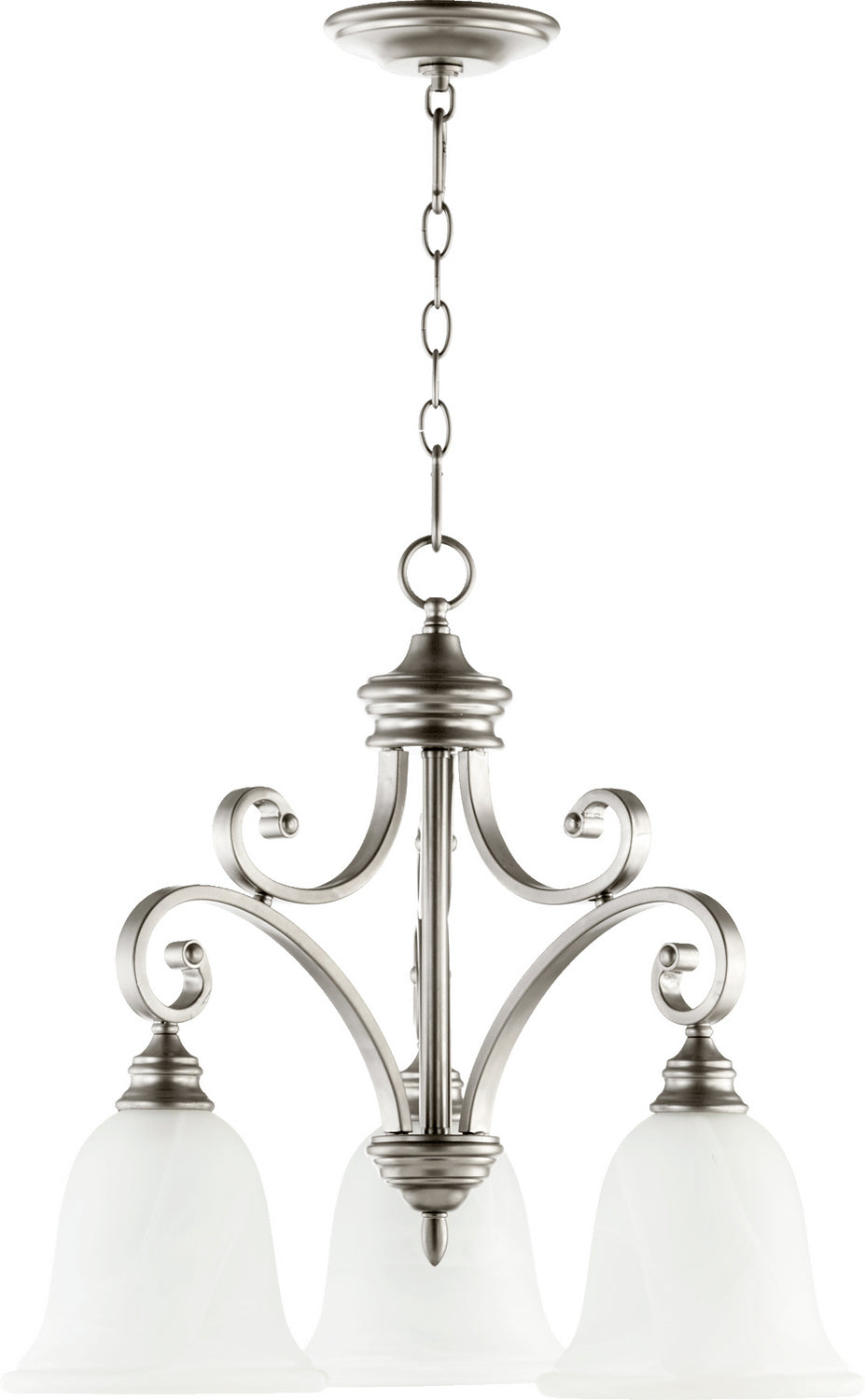 Quorum Three Light Chandelier