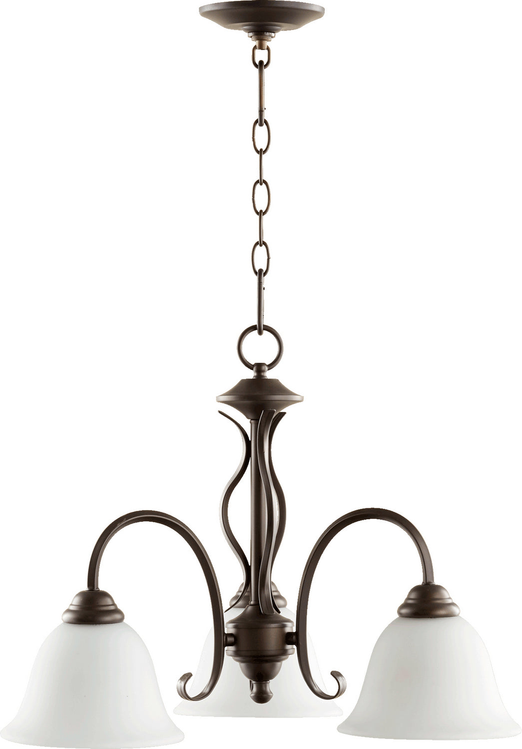 Quorum Three Light Chandelier