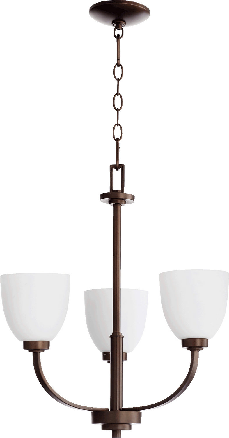 Quorum Three Light Chandelier