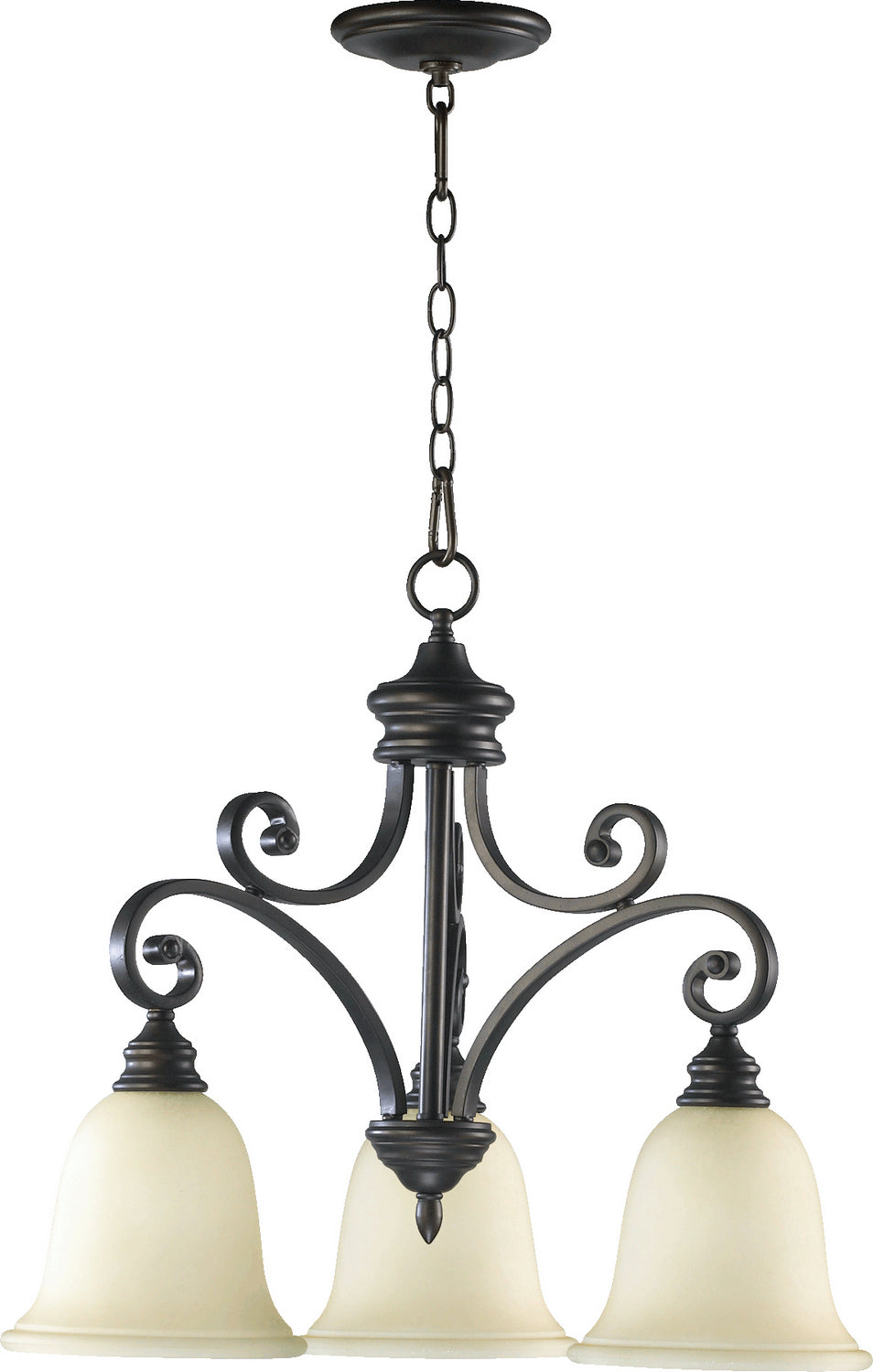 Quorum Three Light Chandelier