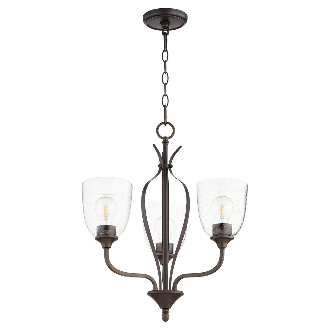 Quorum Three Light Chandelier