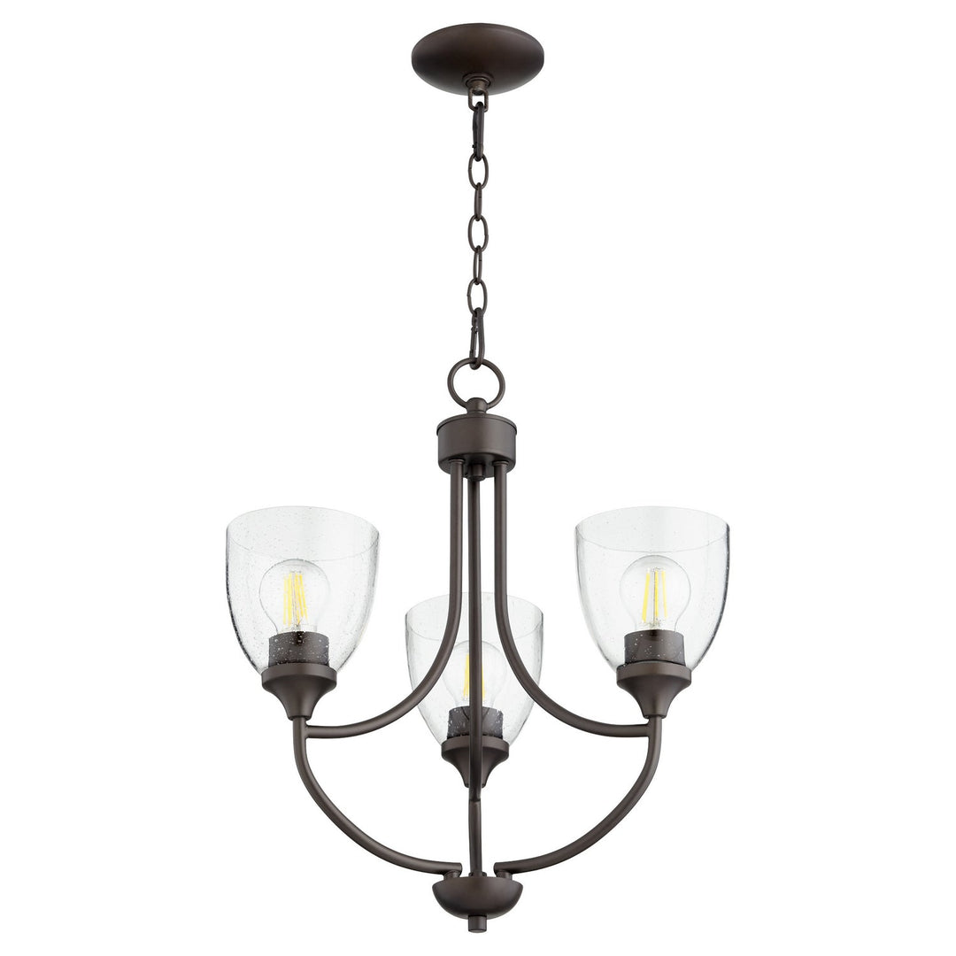 Quorum Three Light Chandelier