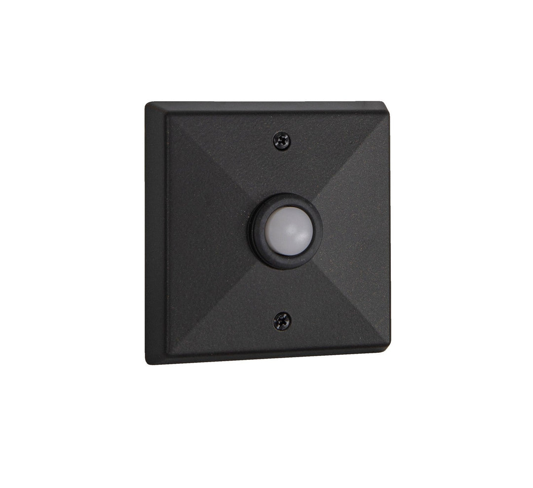 Recessed Mount Lighted Push Button in Espresso