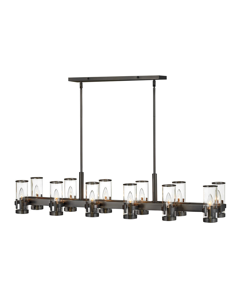Reeve LED Chandelier in Black Oxide