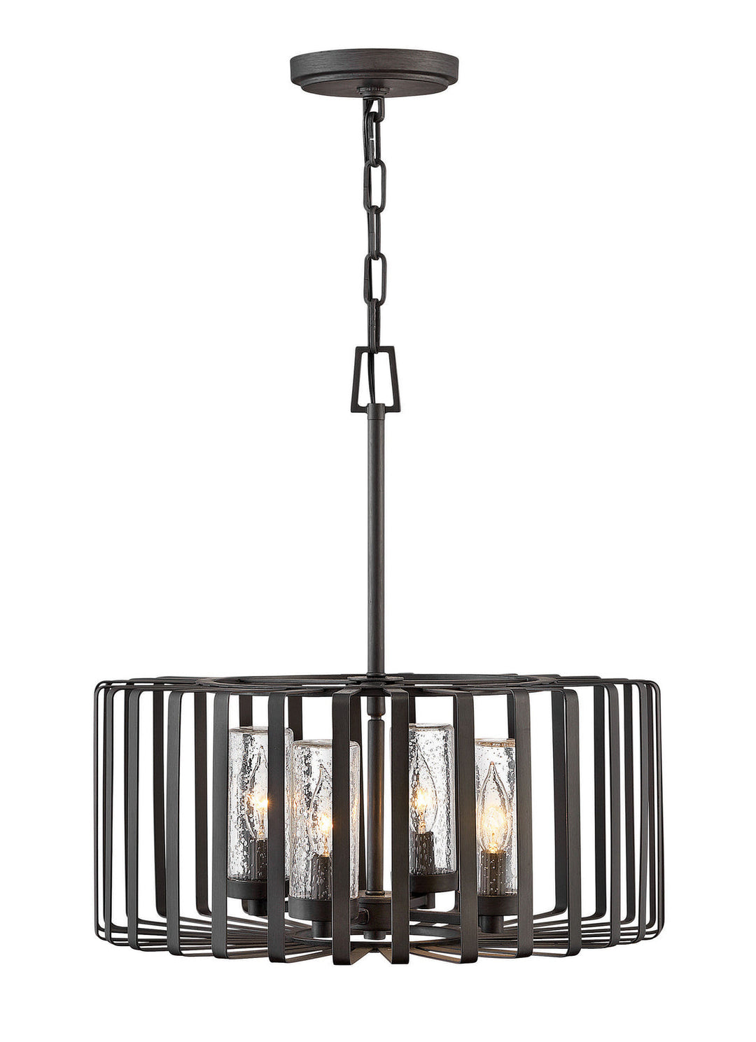 Reid LED Outdoor Lantern in Brushed Graphite