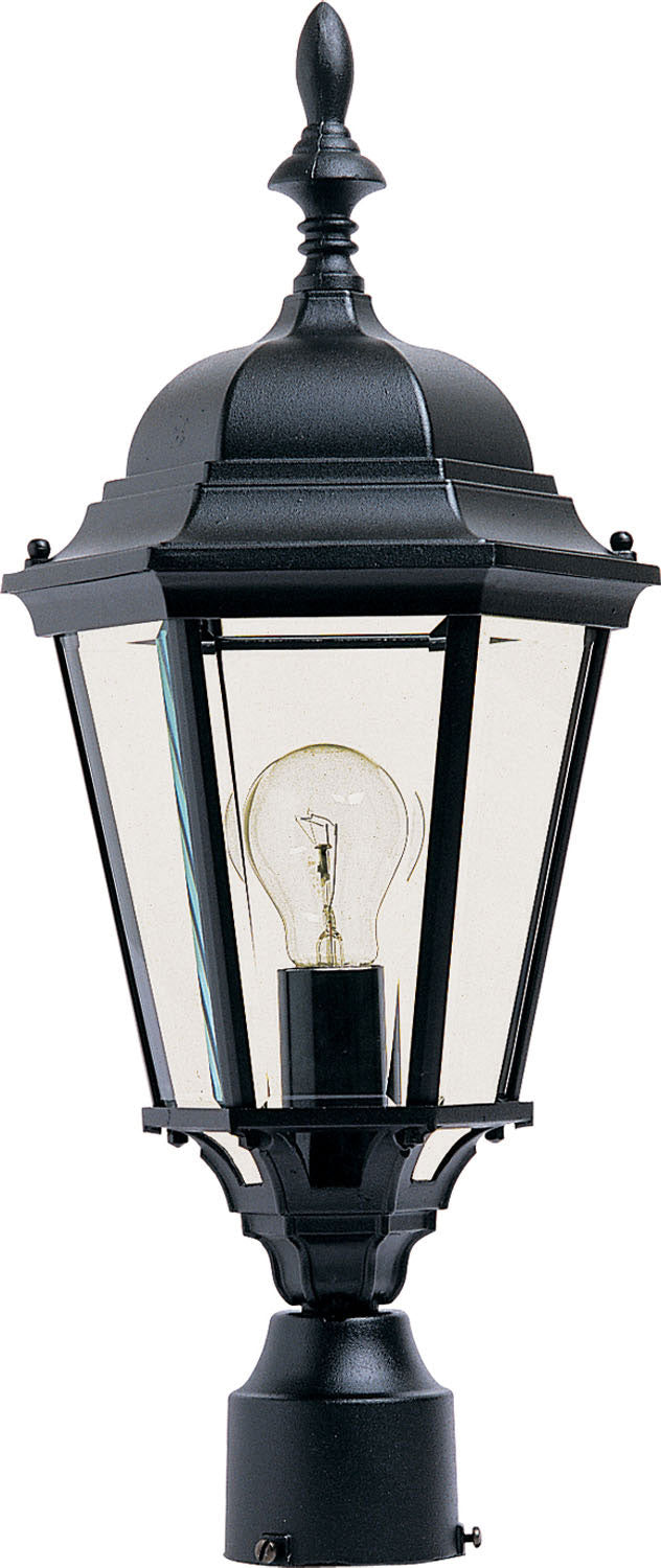 Republic LED Outdoor Wall Mount in Black