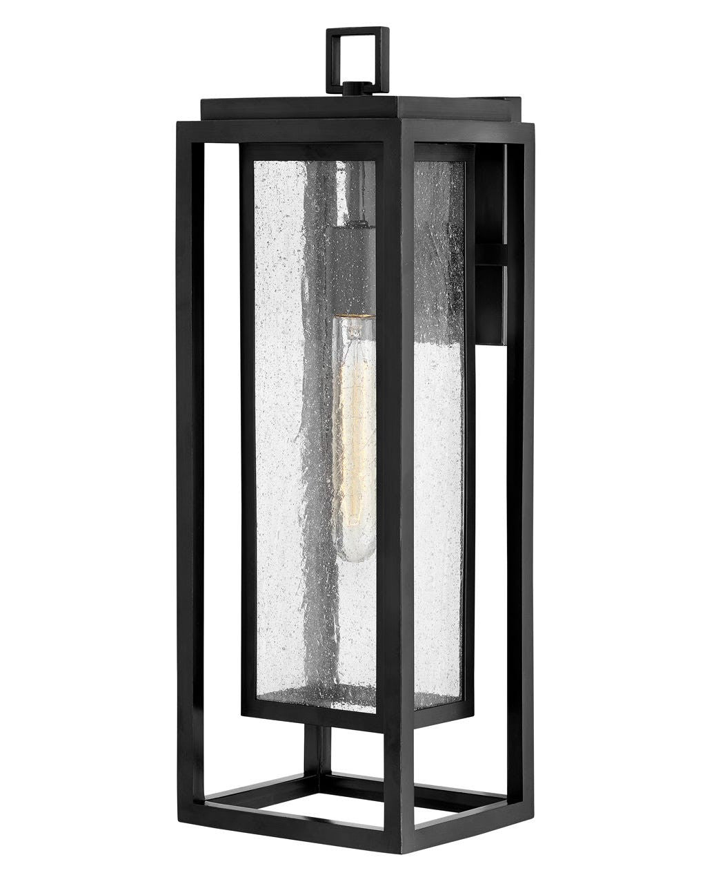 Republic LED Outdoor Wall Mount in Black