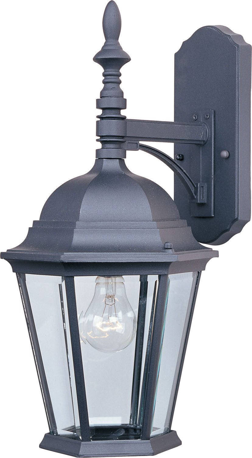 Republic LED Outdoor Wall Mount in Black