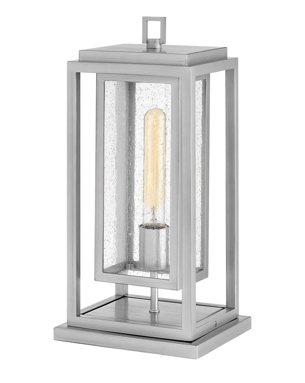 Republic LED Pier Mount in Satin Nickel