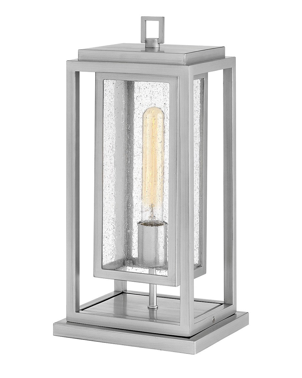 Republic LED Pier Mount in Satin Nickel