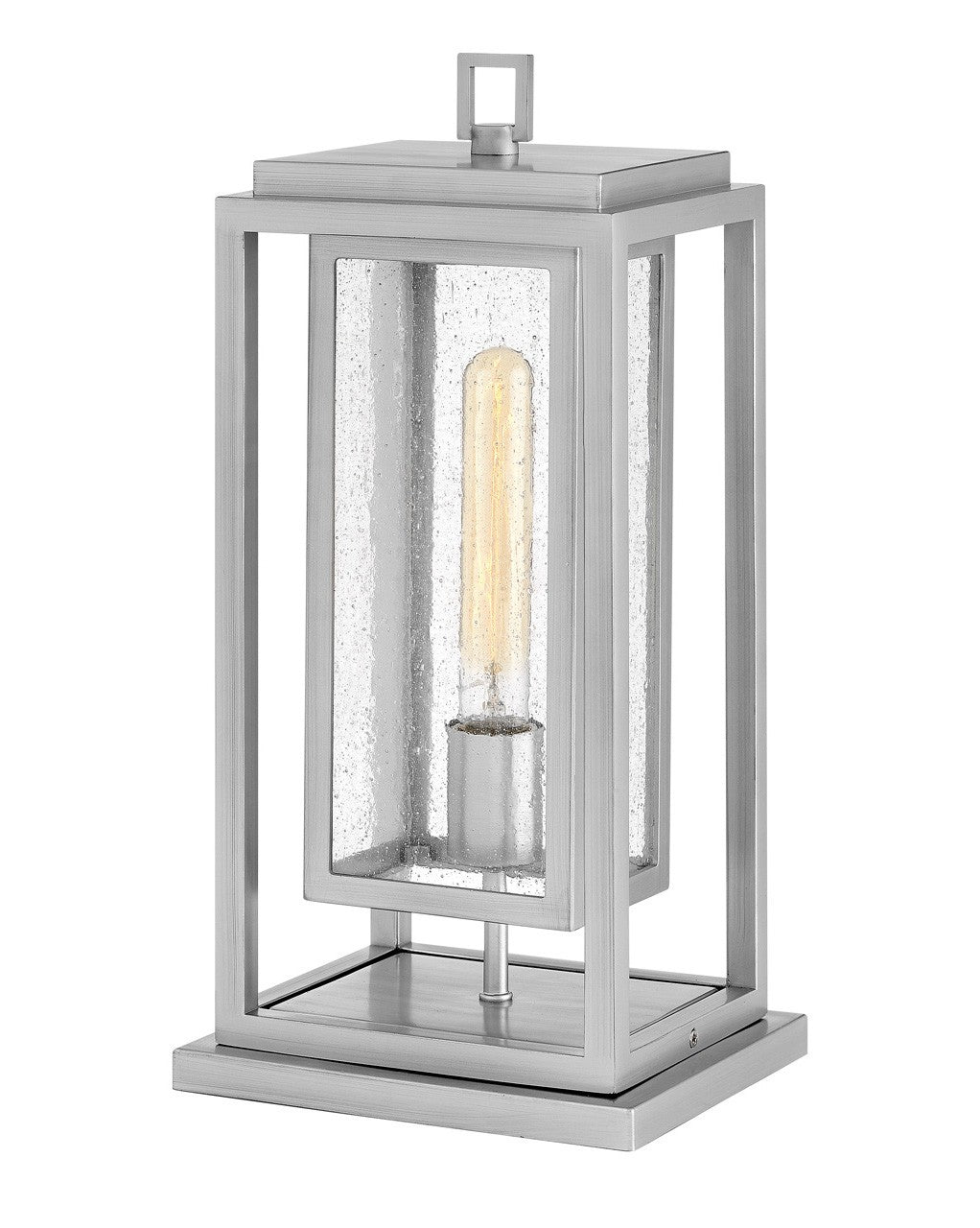 Republic LED Pier Mount in Satin Nickel