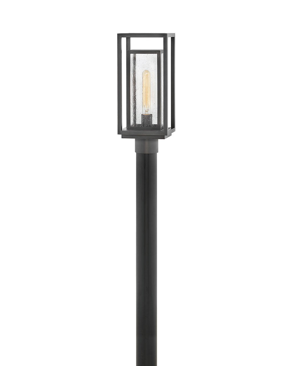 Republic LED Post Top or Pier Mount Lantern in Oil Rubbed Bronze
