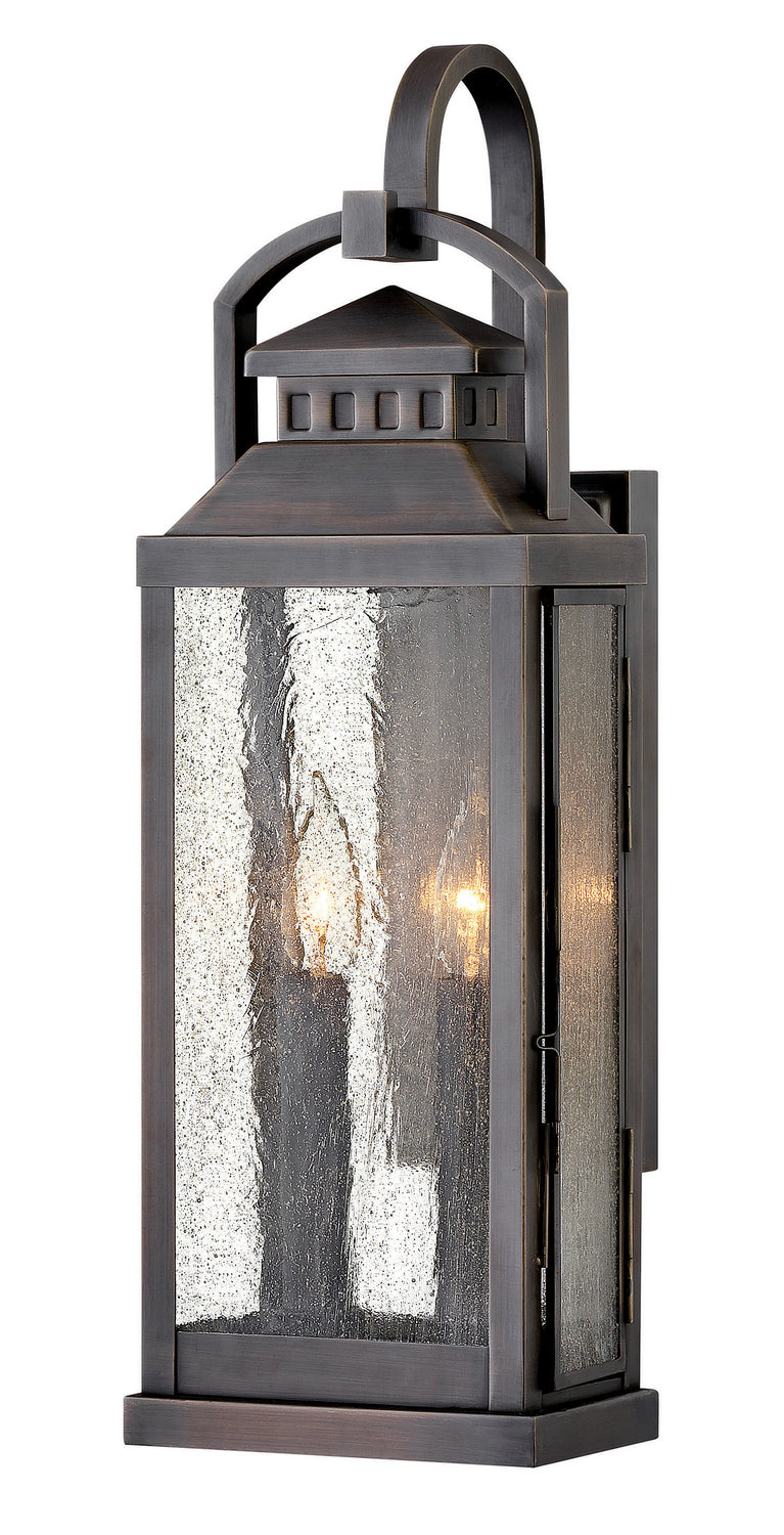 Revere LED Outdoor Lantern in Blackened Brass