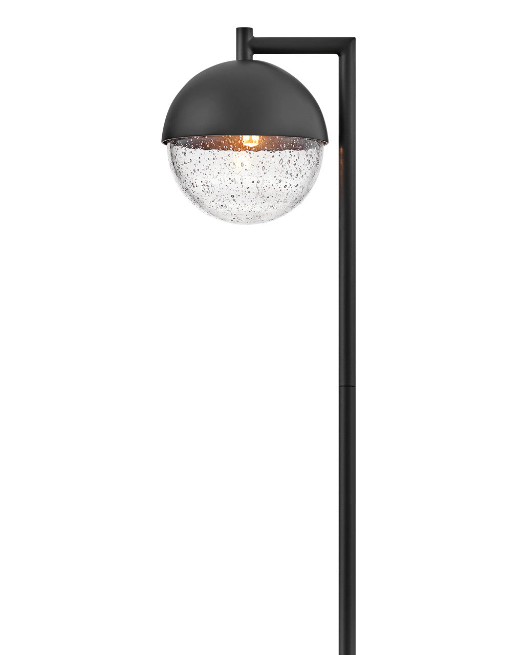 Revolve LED Path Light in Satin Black