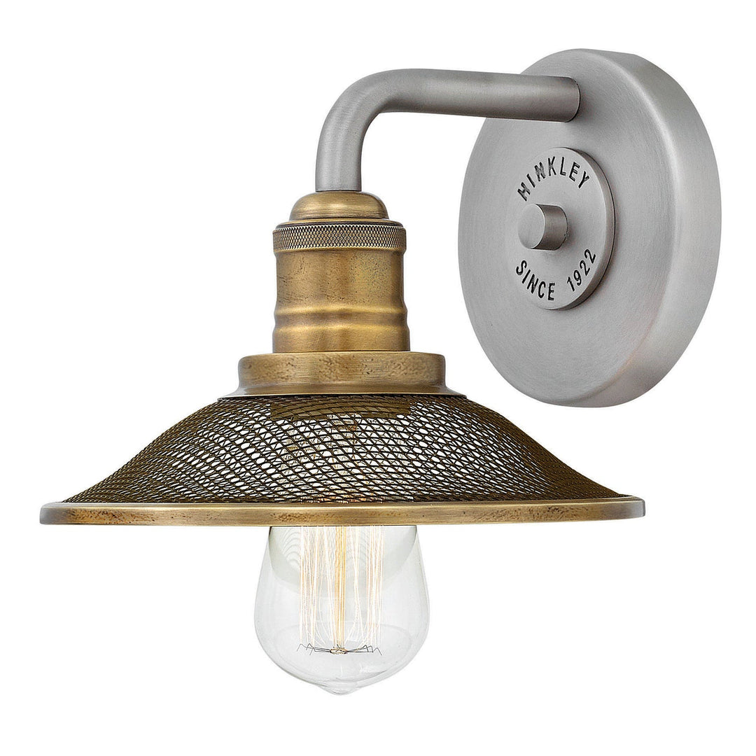 Rigby LED Bath Sconce in Antique Nickel