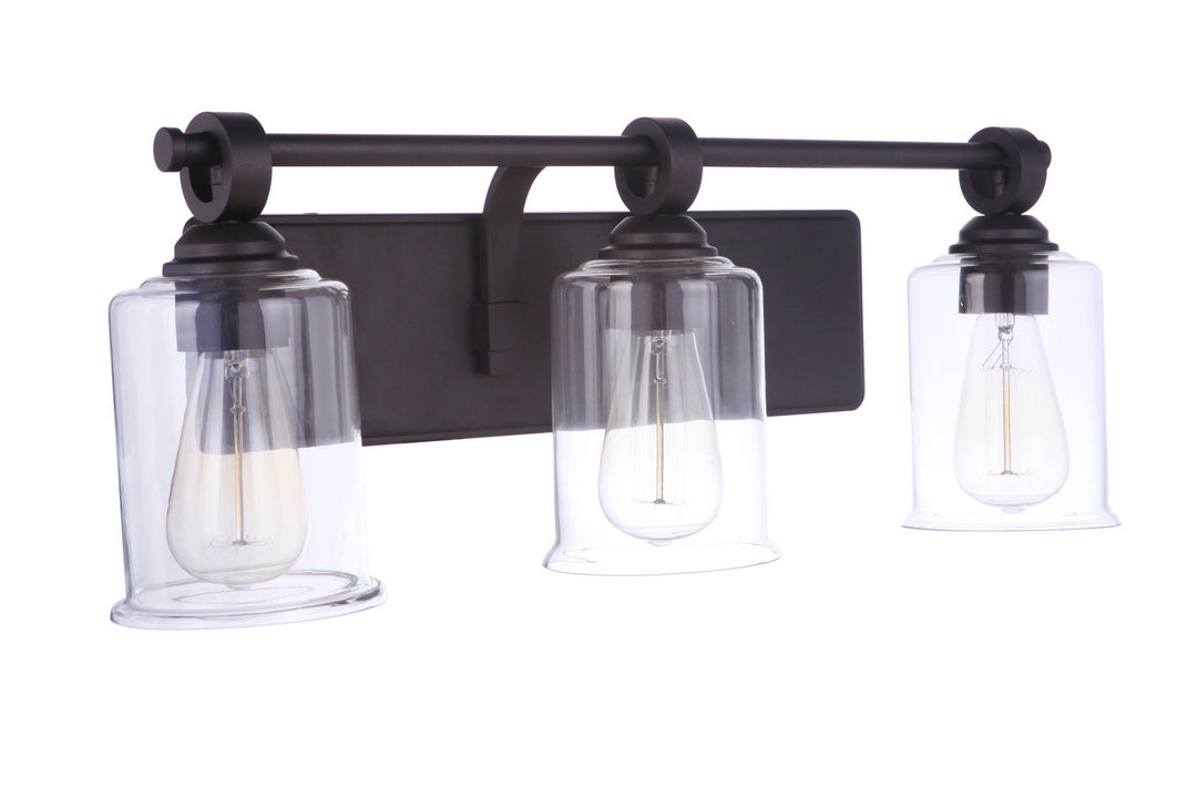 Romero Three Light Vanity in Espresso