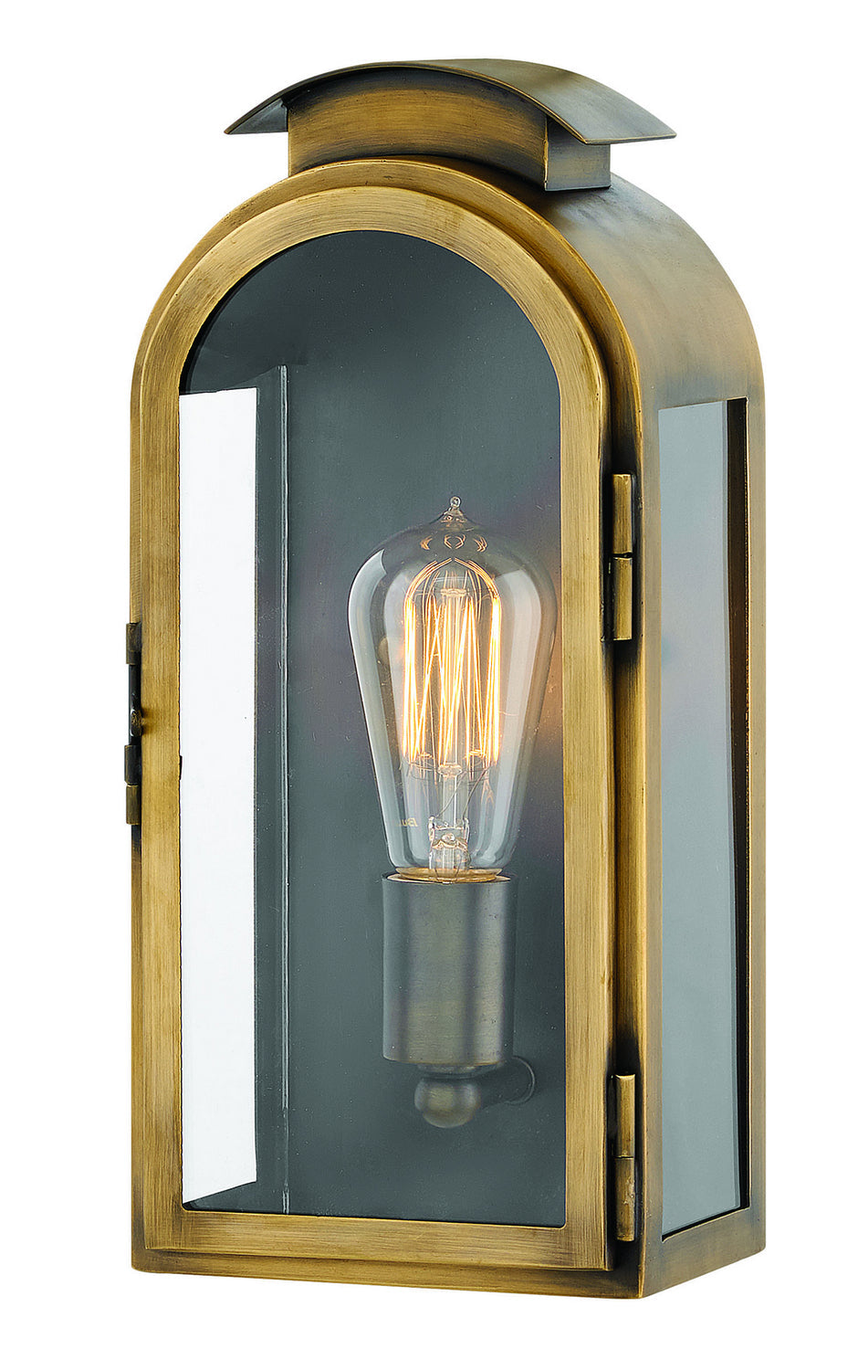 Rowley LED Wall Mount in Light Antique Brass