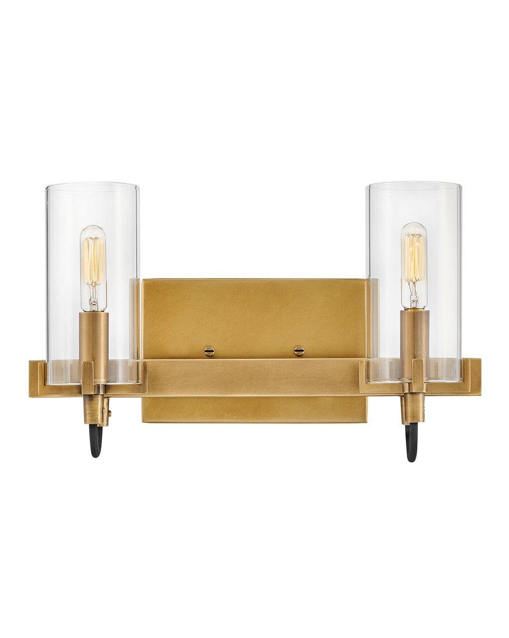 Ryden LED Vanity in Heritage Brass