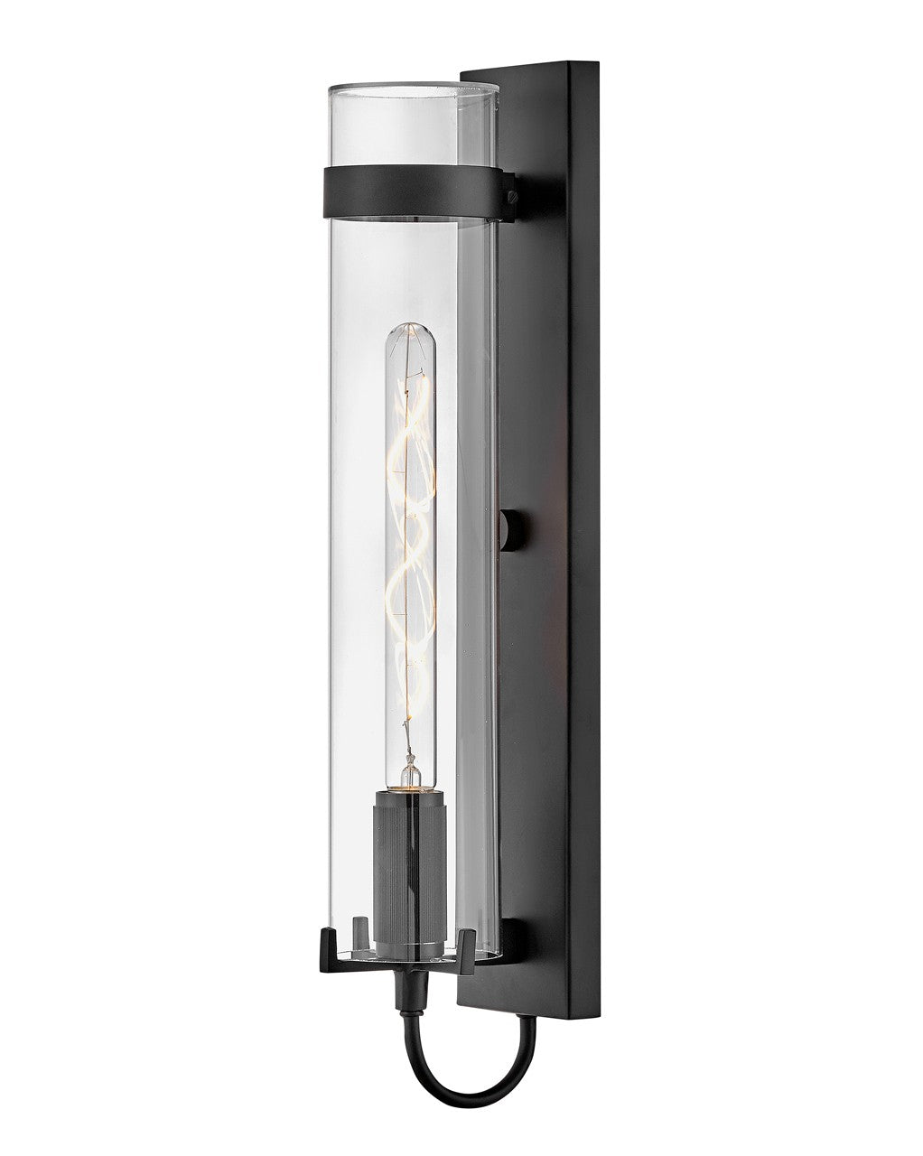 Ryden LED Wall Mount Lantern in Black