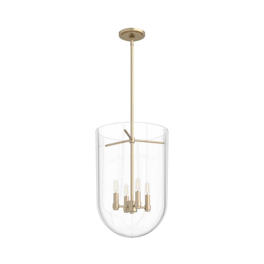 Sacha Four Light Pendant in Alturas Gold