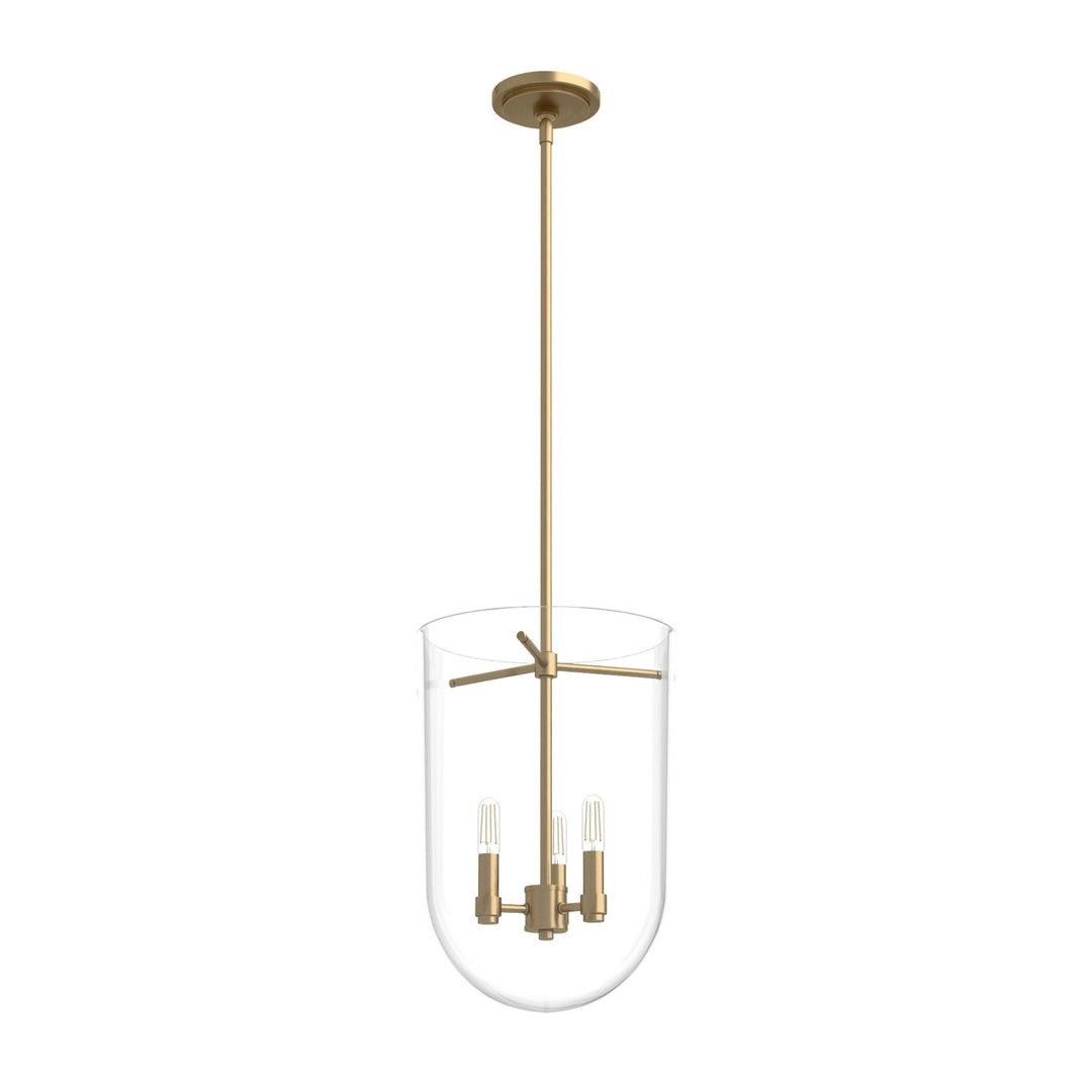 Sacha Three Light Pendant in Alturas Gold