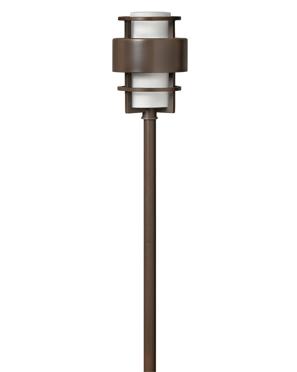Saturn LED Path Light in Metro Bronze