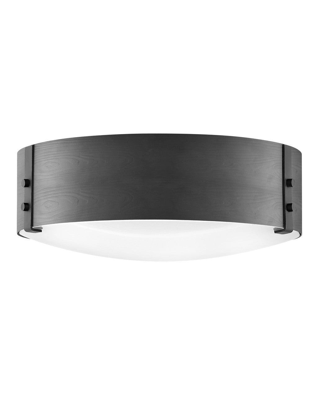 Sawyer LED Flush Mount in Black