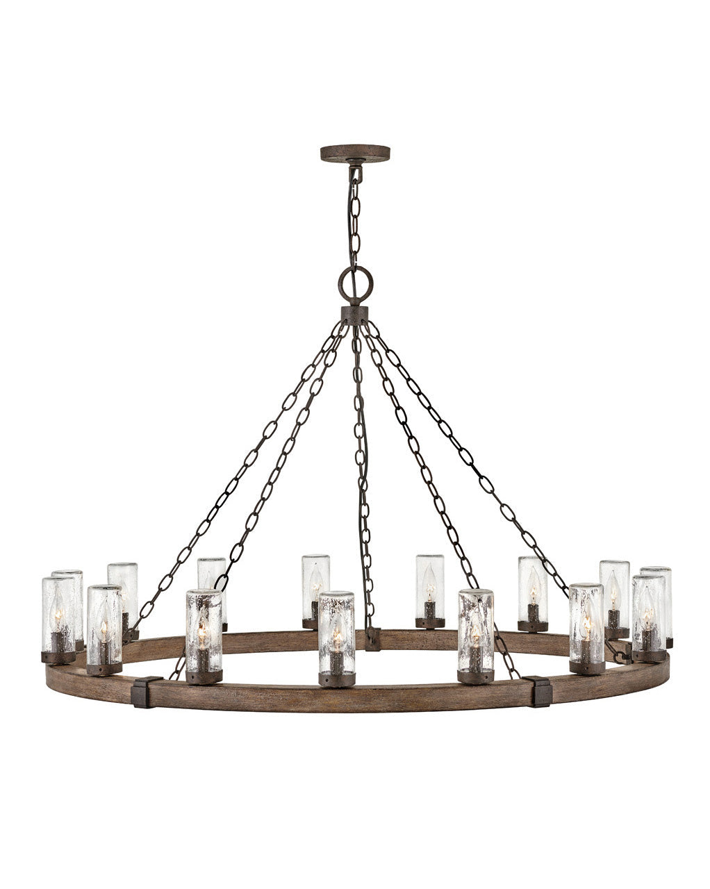 Sawyer LED Outdoor Lantern in Sequoia