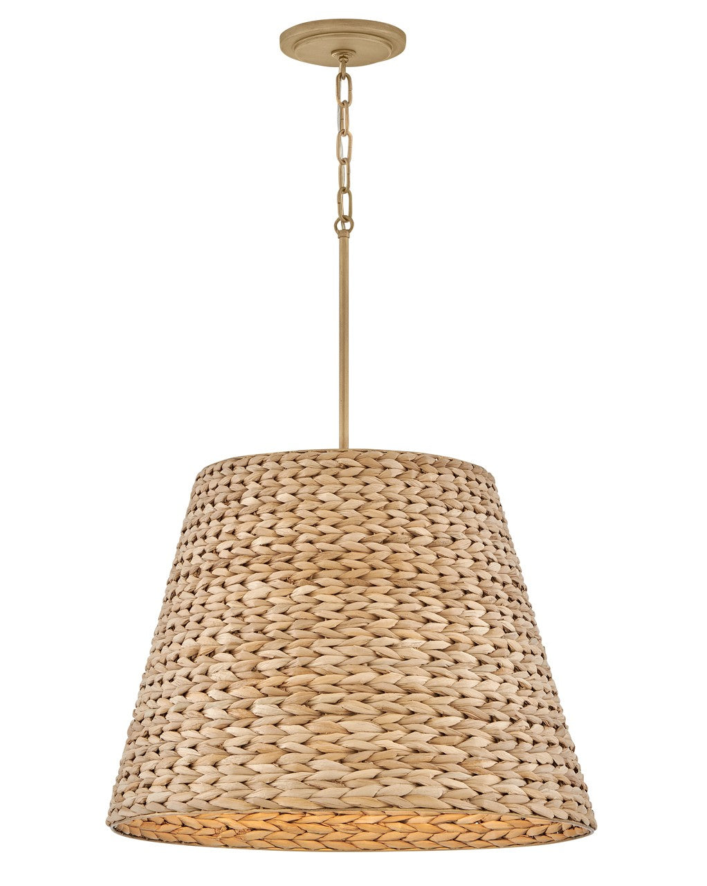 Seabrook LED Chandelier in Burnished Gold