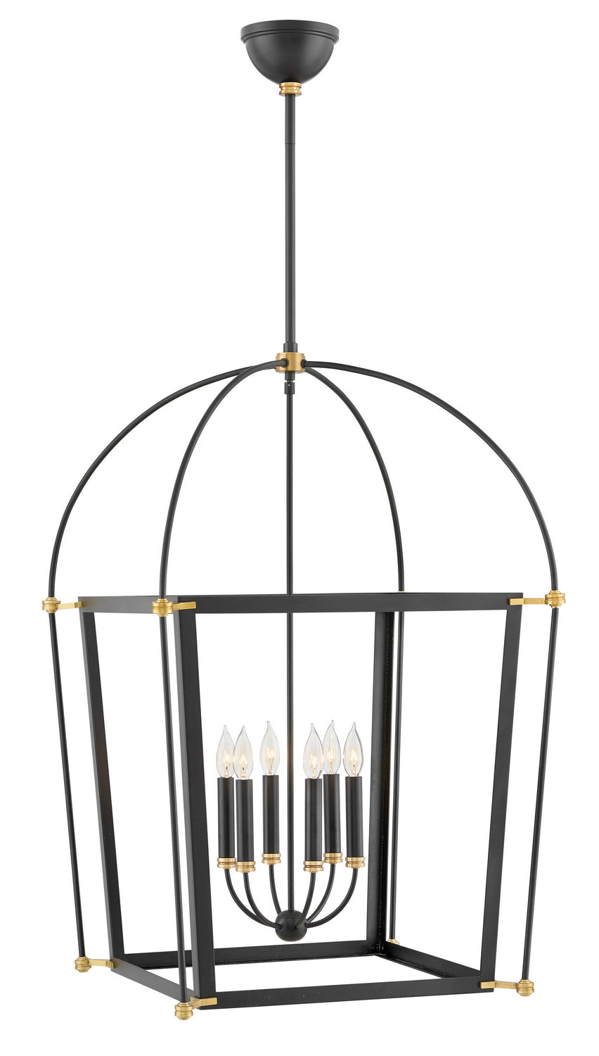 Selby LED Pendant in Black