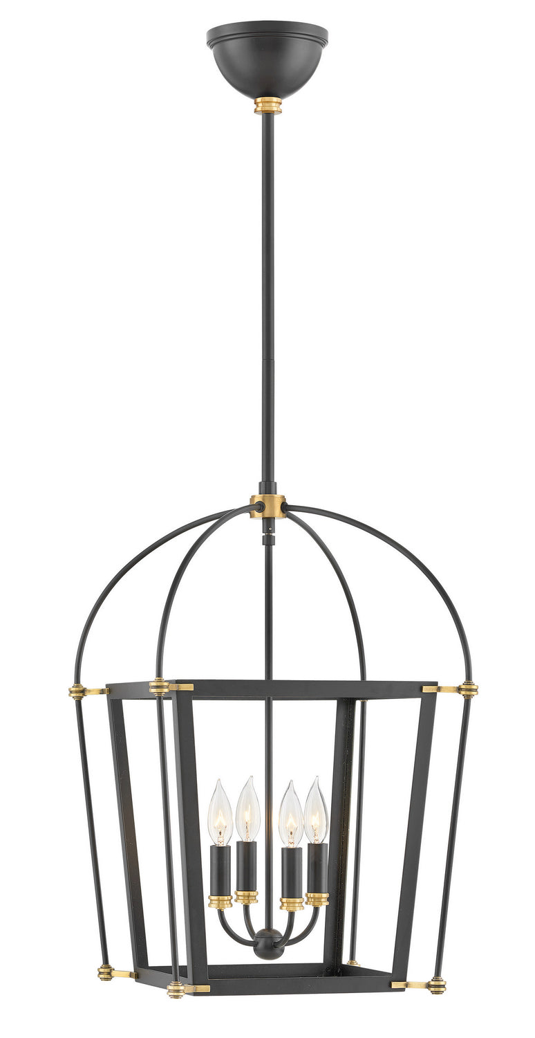 Selby LED Pendant in Black