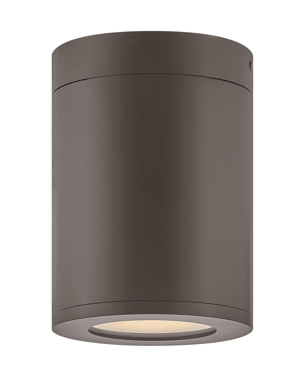 Silo LED Flush Mount in Architectural Bronze